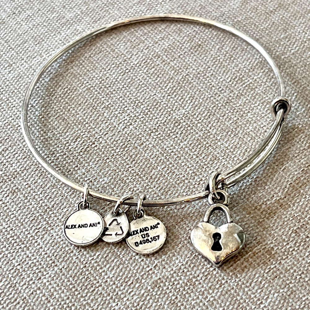 “Lock” Alex and Ani Bracelet